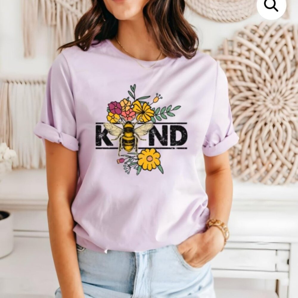 BEE KIND SHIRT / WOMEN / 100% COTTON